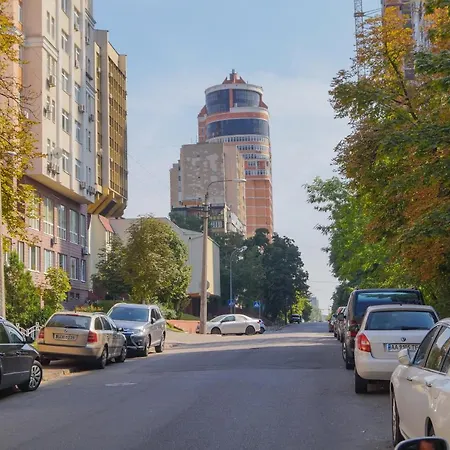 1 Комнатная Квартира По Улице Предславинская, 12 Kyiv Exterior photo